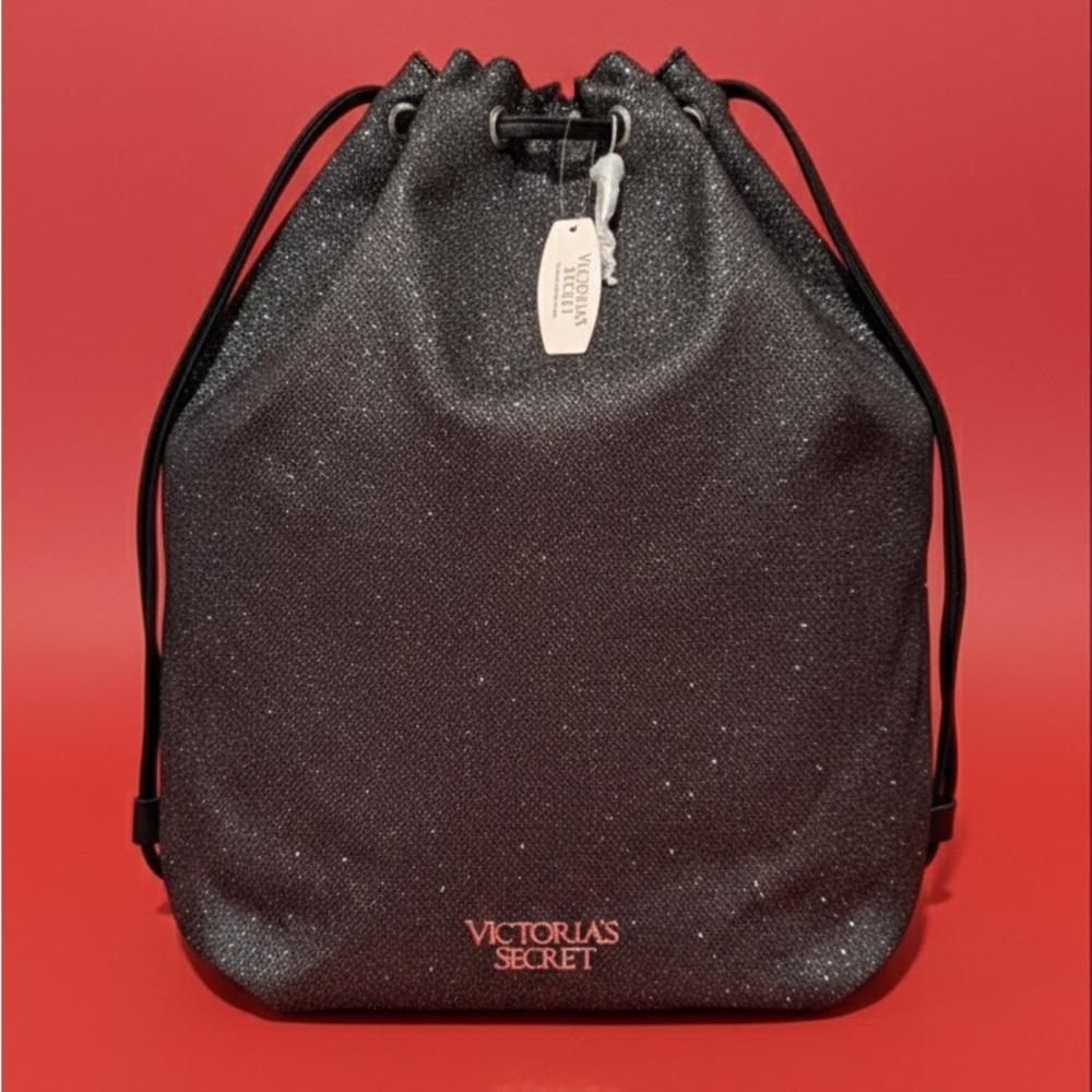 Victoria's Secret | Shimmer Drawstring Bucket Bag